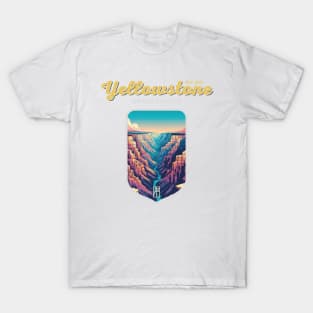 USA - NATIONAL PARK - YELLOWSTONE Grand Canyon of the Yellowstone - 4 T-Shirt